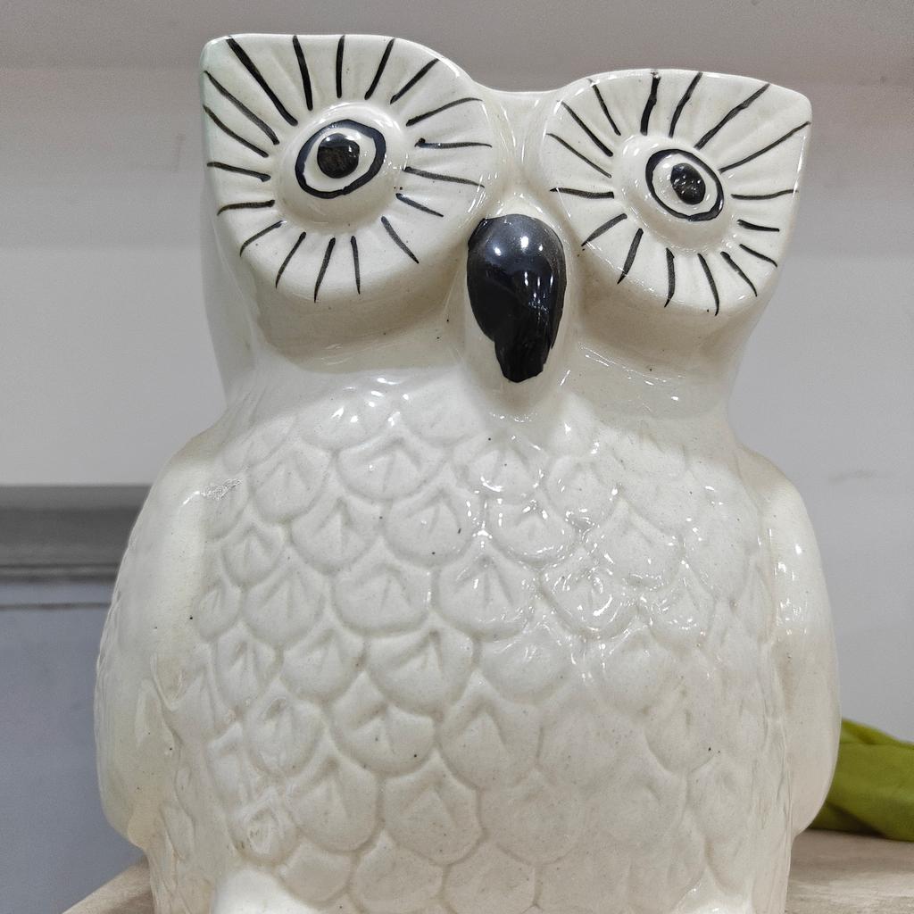 White Owl Mug | Ceramic | White | Decorative