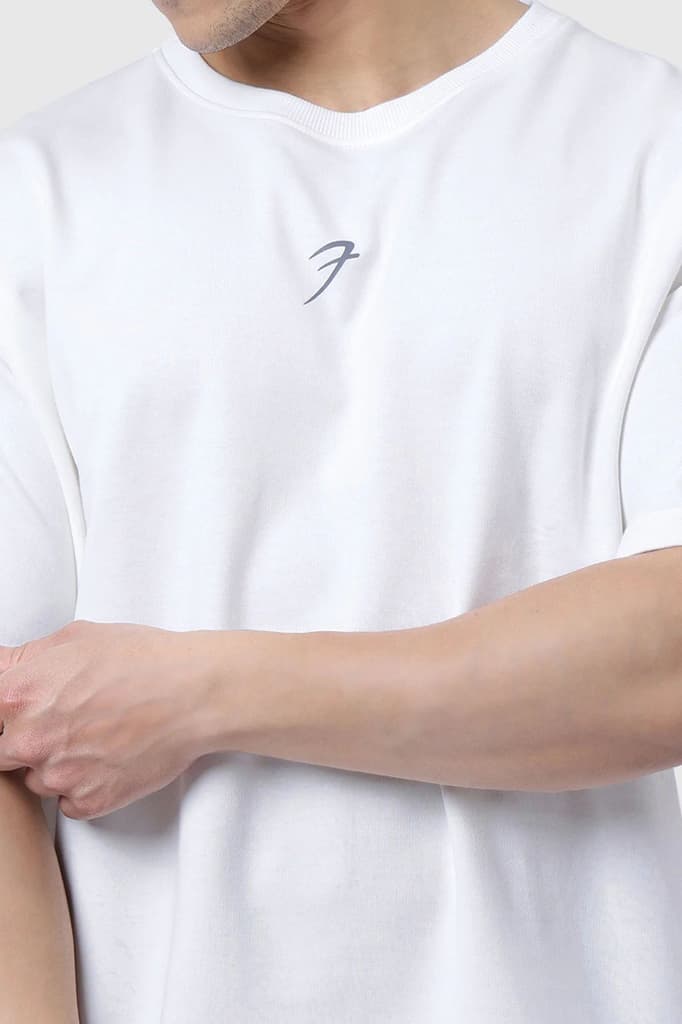 Fortitude Oversized T-shirt White — photo 4