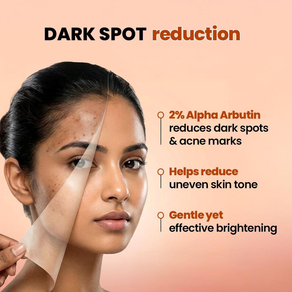 2% Alpha Arbutin Advanced Face Serum Fades Dark Spots & Evens Skin