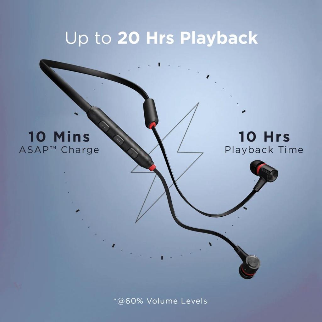 boAt Rockerz 245 Pro | Wireless Earphones with 10 min ASAP™ Fast Charge, 20 Hours of nonstop playback & ENx™ Technology — photo 6