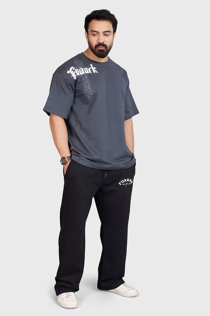 Eagle Oversized T-shirt Dark Grey — photo 3