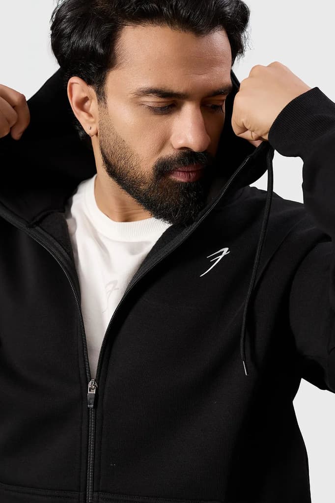 Brookline Oversized Jacket Black — photo 7