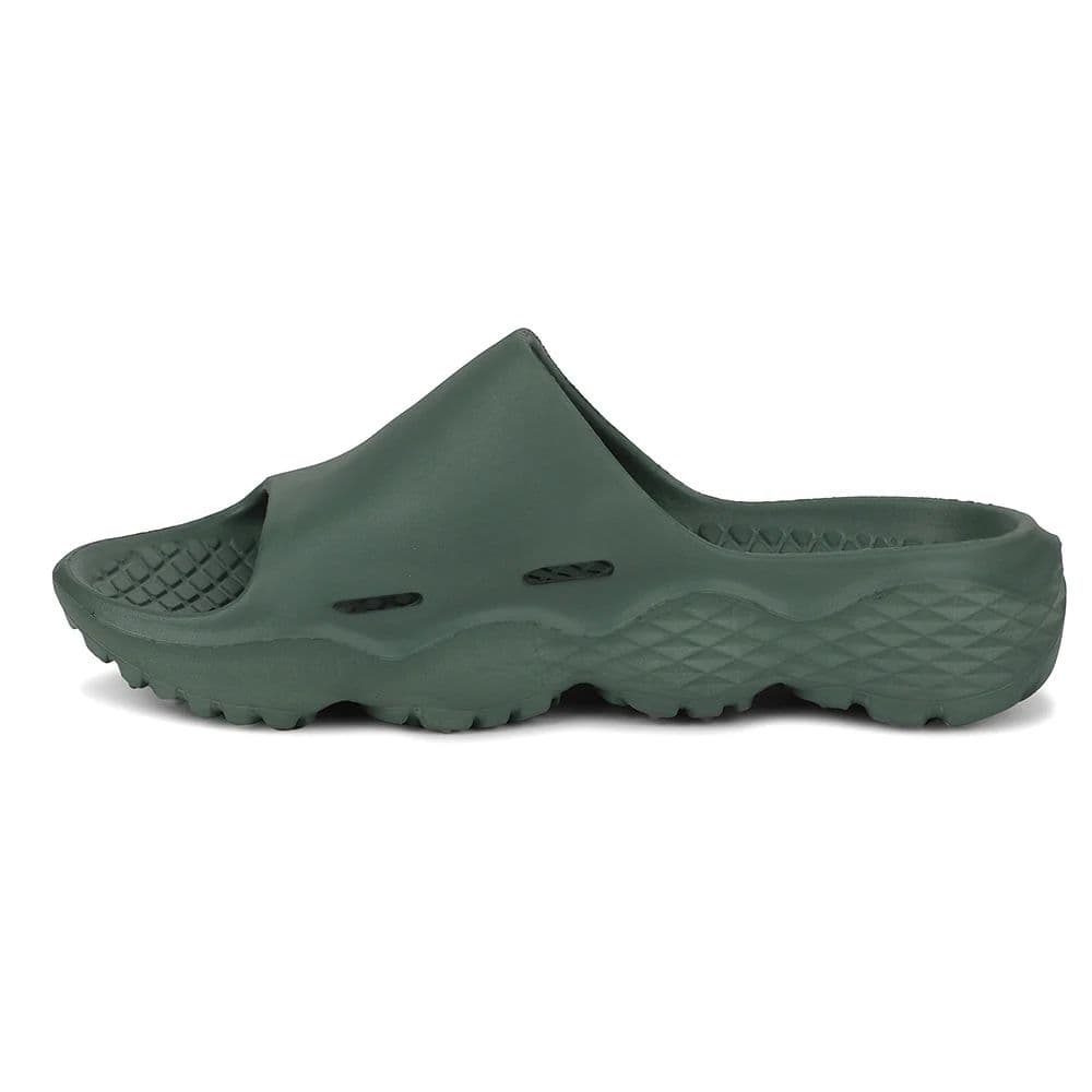 A-HA Green Casual Slipper For Men SOFTWALK By Liberty — photo 3