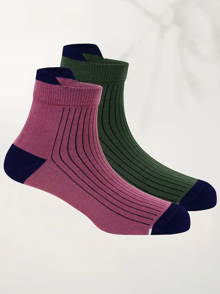 Bamboo Ankle Socks-Pack of 2 — photo 16