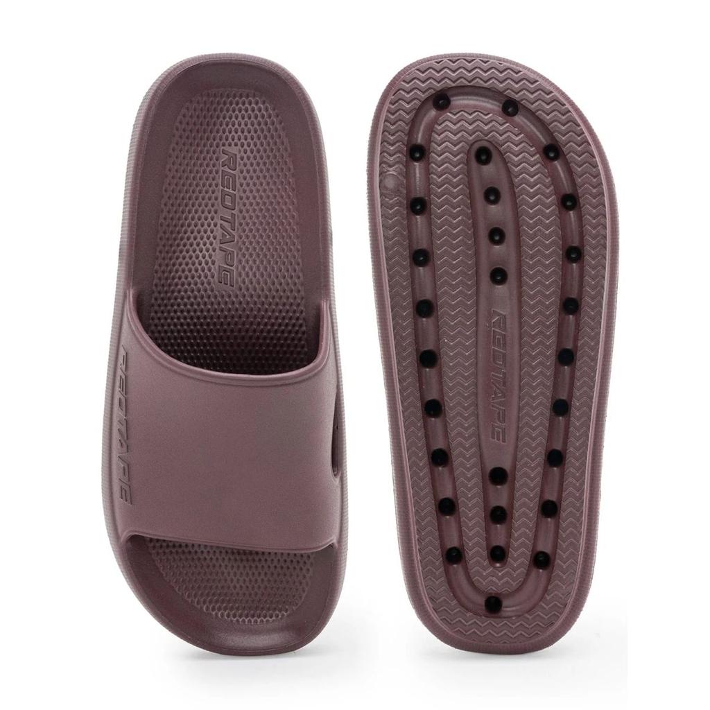 Mens Sliders in Wine | Casual Pool Sliders — photo 5