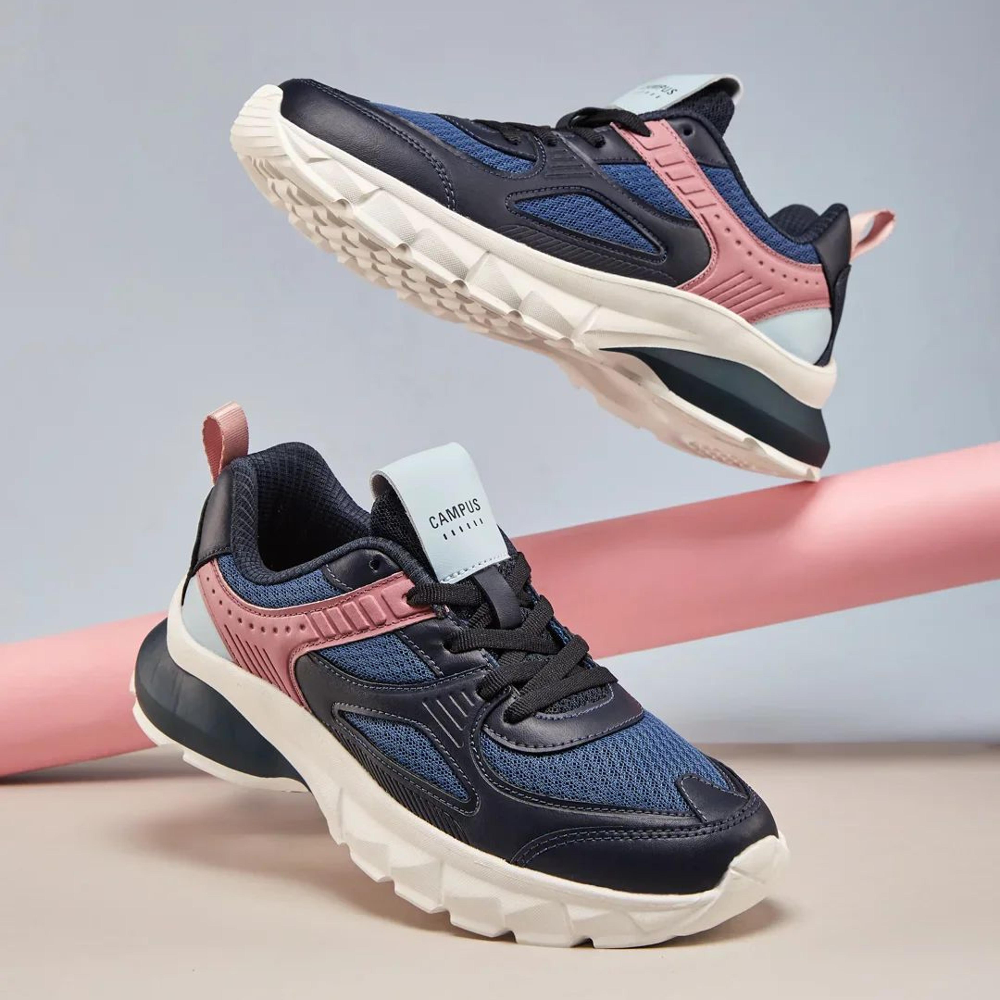 TRINO Navy Women's Sneakers