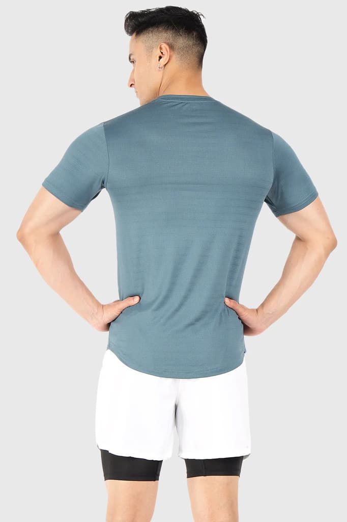 Revolve T-shirt Arctic Blue — photo 5