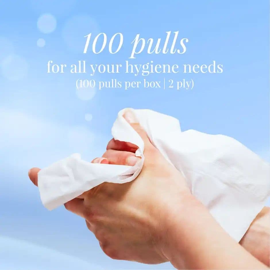 Origami 2Ply So Soft Facial Tissues Box | Assorted | 100 Pulls — photo 3