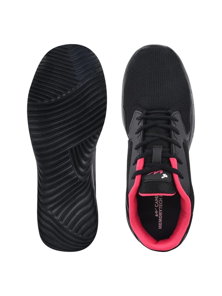NOOR PLUS Black Women's Running Shoes — photo 4