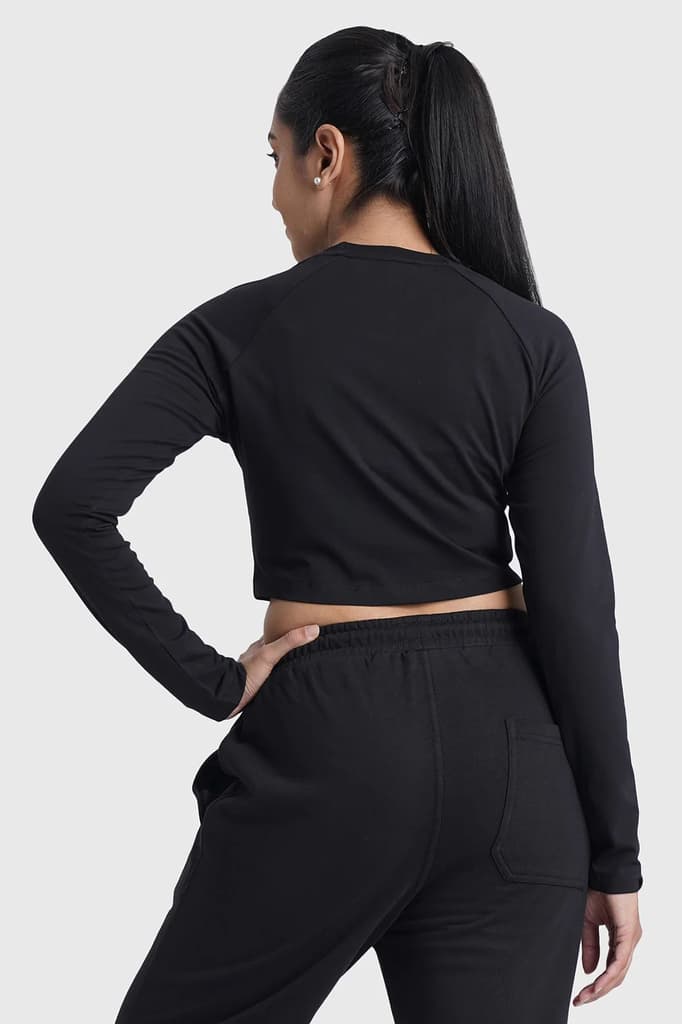 Legacy Crop Top T-shirt Black — photo 7