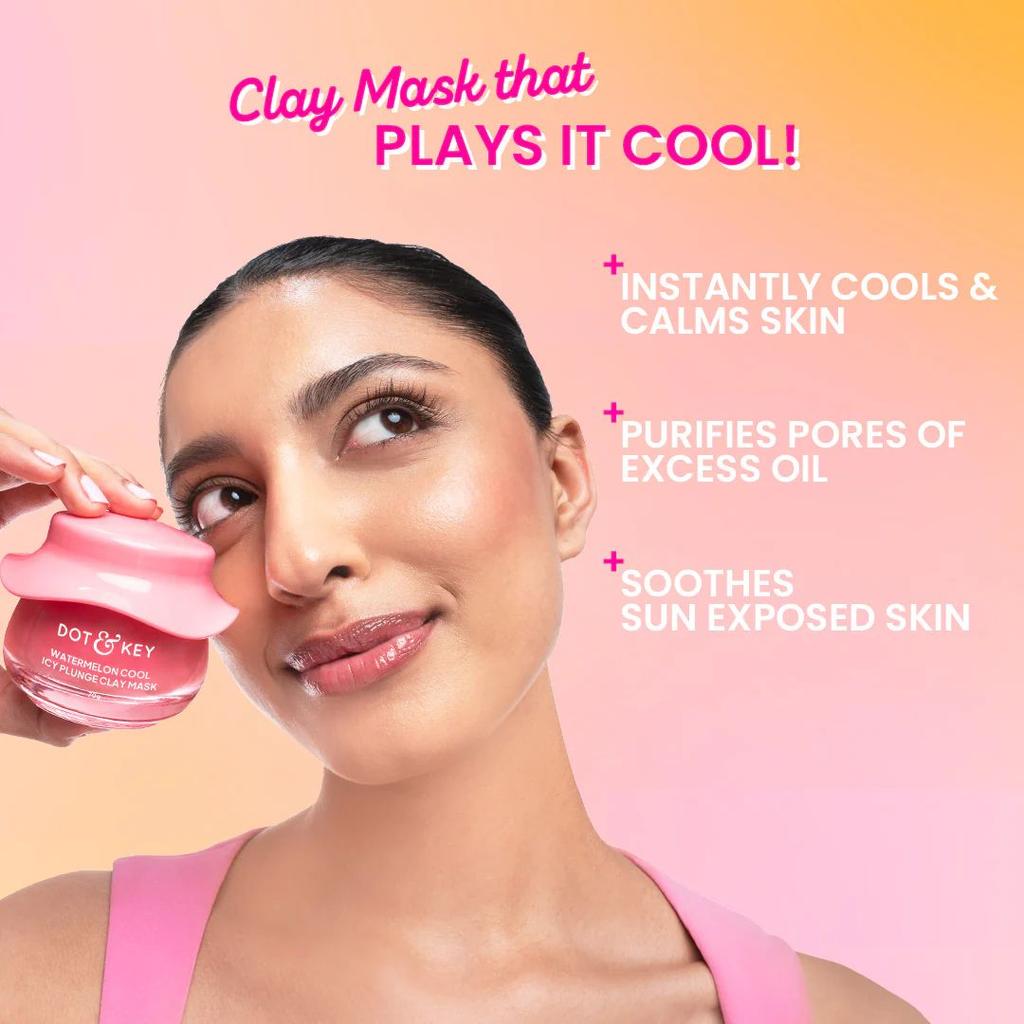 Watermelon Cool Icy Plunge Clay Mask — photo 4