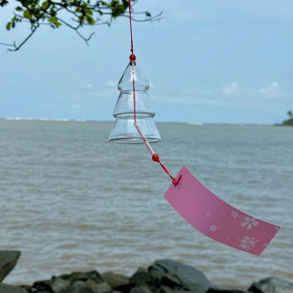 Tree Transparent Glass Blessing Bell — photo 3