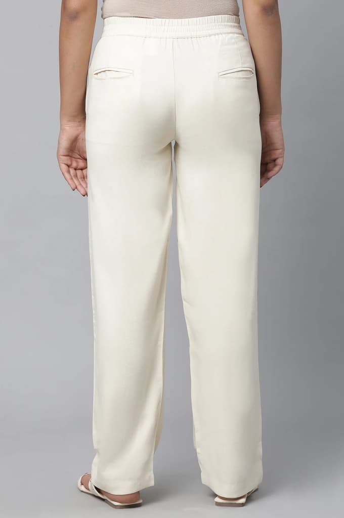 Natural Parallel Fit Trouser Pants — photo 2