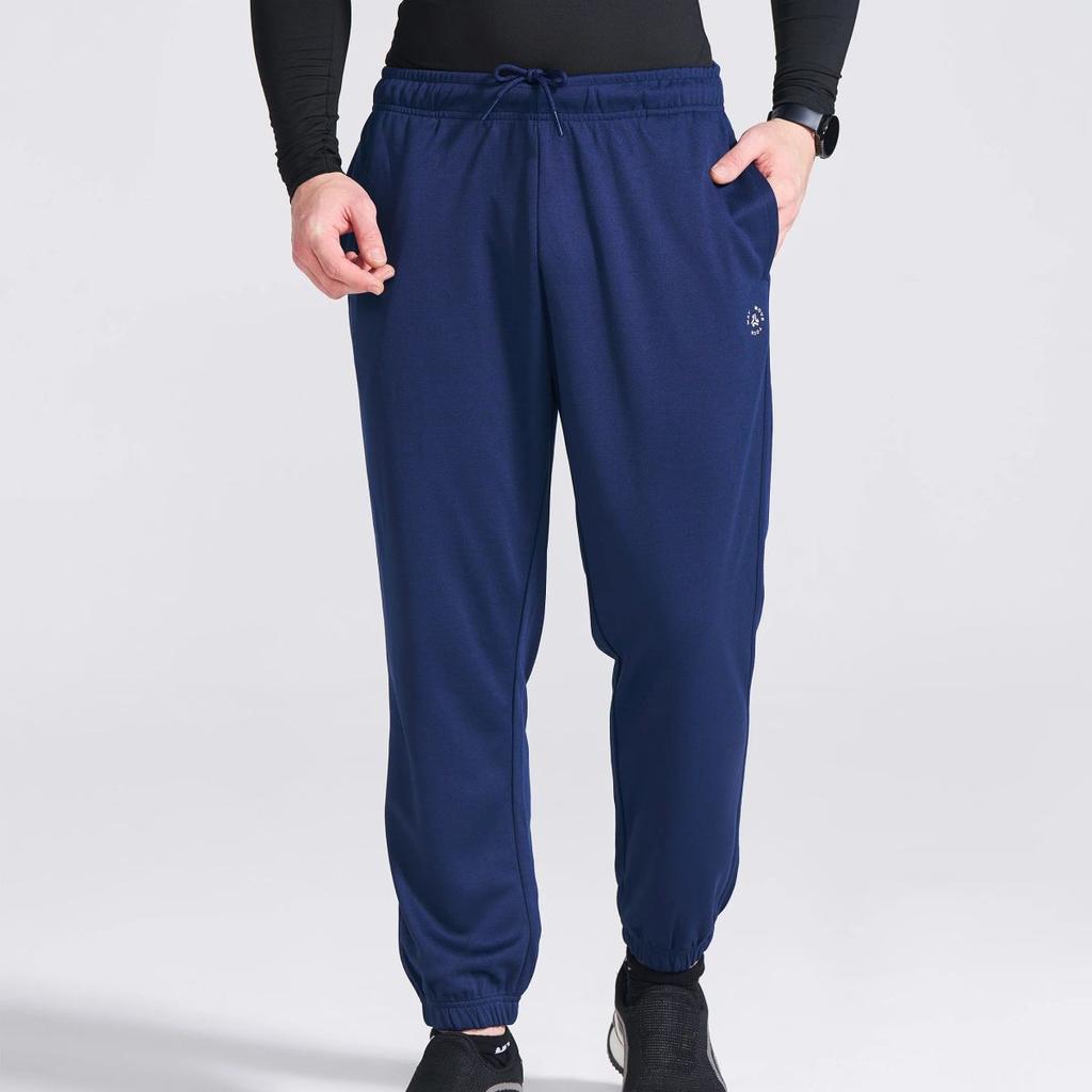 Men's Navy Regular Fit Track Pants