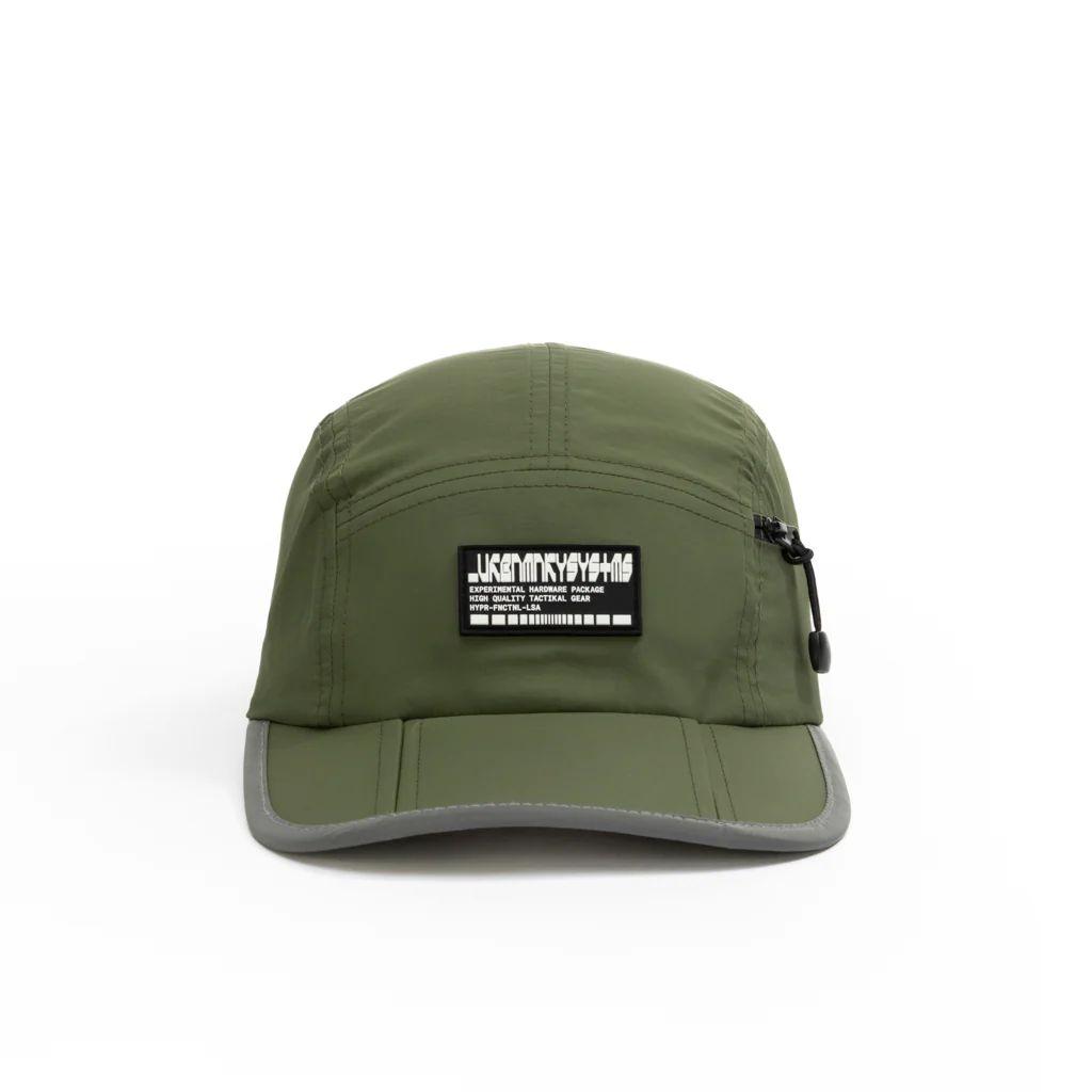 Foldable Outdoor Cap with Pocket // Olive