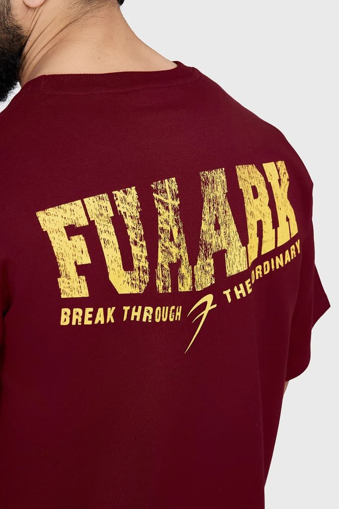 Trendsetter Oversized T-shirt Maroon — photo 3