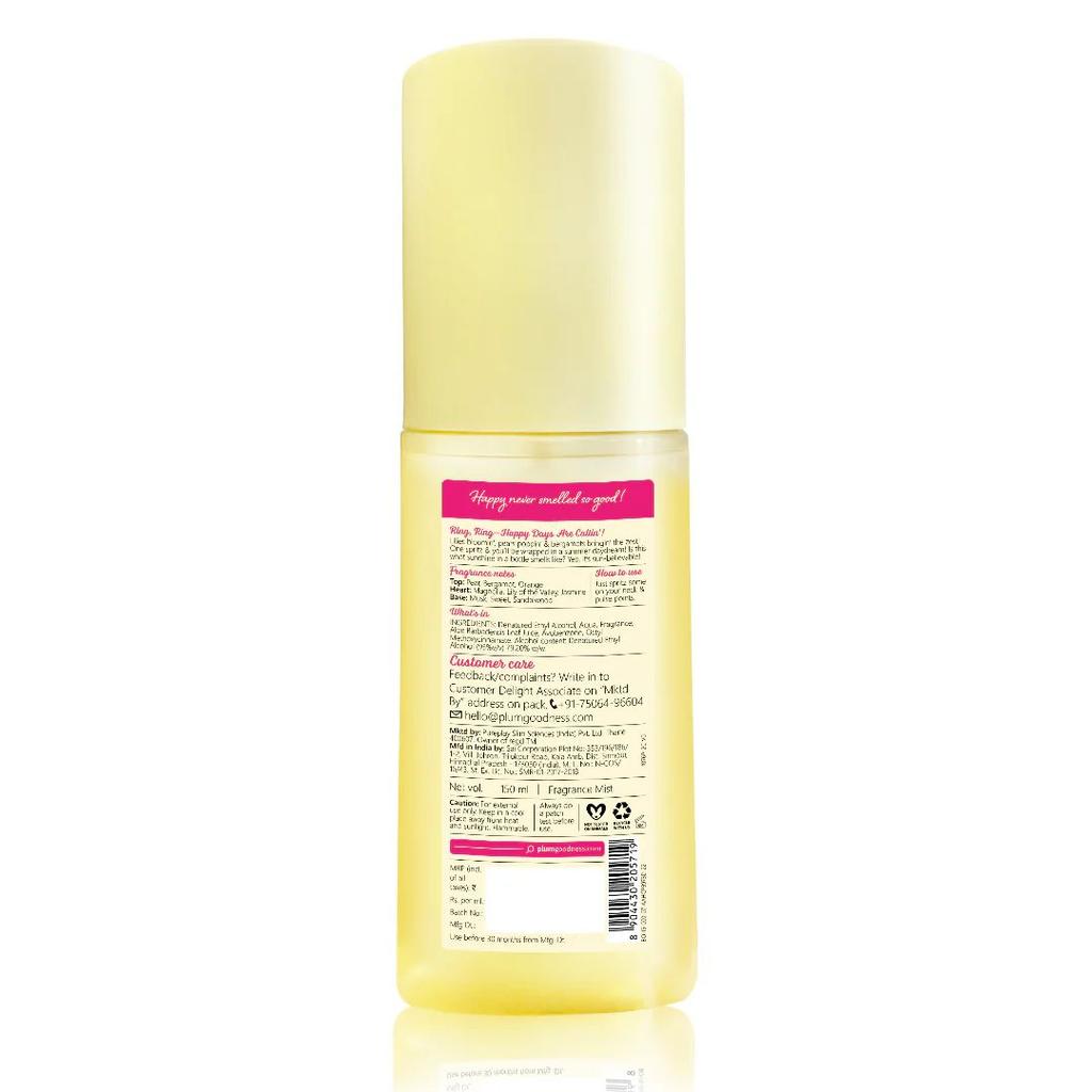 Lily Miss Sunshine Body Mist by Plum BodyLovin'