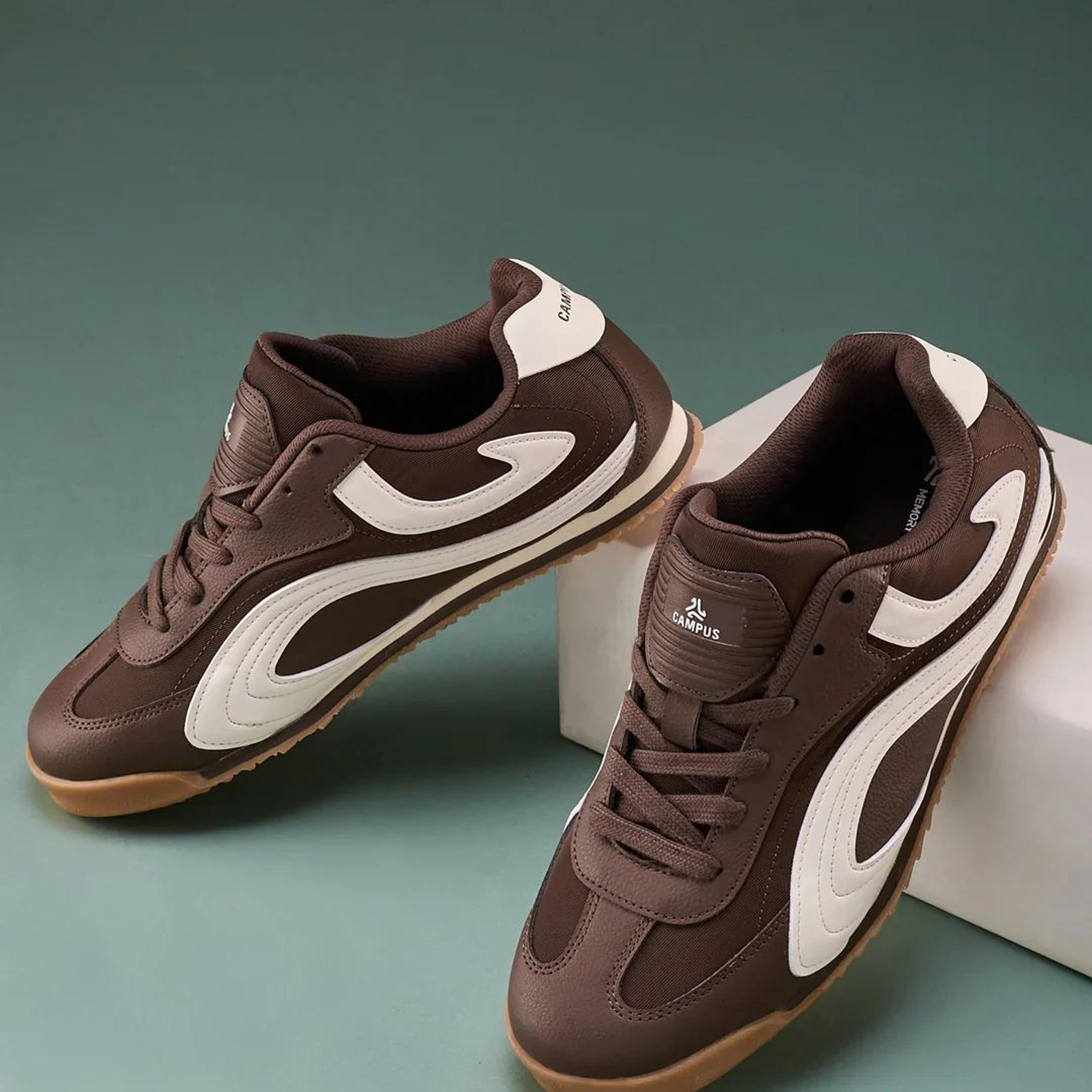 RUSTLE Brown Men's Sneakers