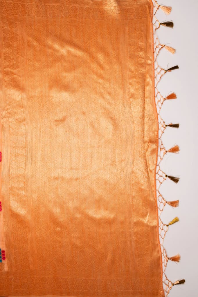 Mimosa Women's Woven Design Banarasi Style Art Silk Saree With Blouse Piece : SA00001595PCFREE — photo 7