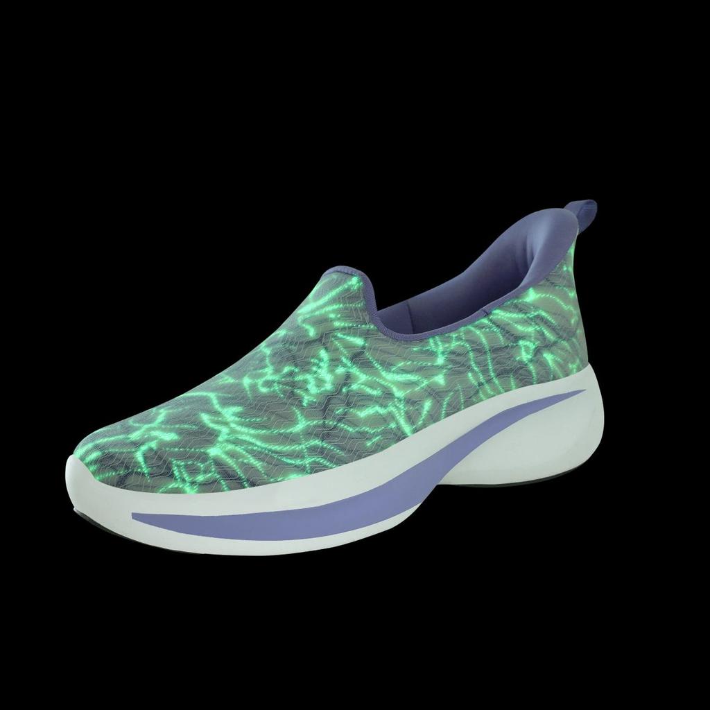 GRASP Purple Women's Walking Shoes — photo 8