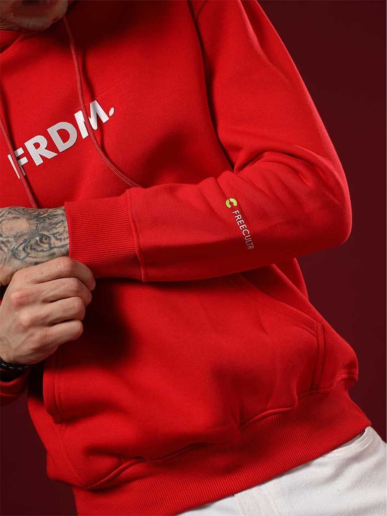 FRDM. Rouge Red Hoodie — photo 5