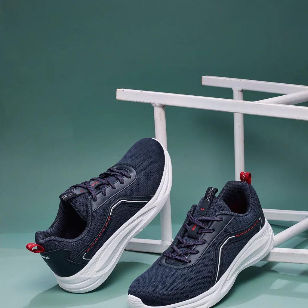 TACT Navy Men's Running Shoes