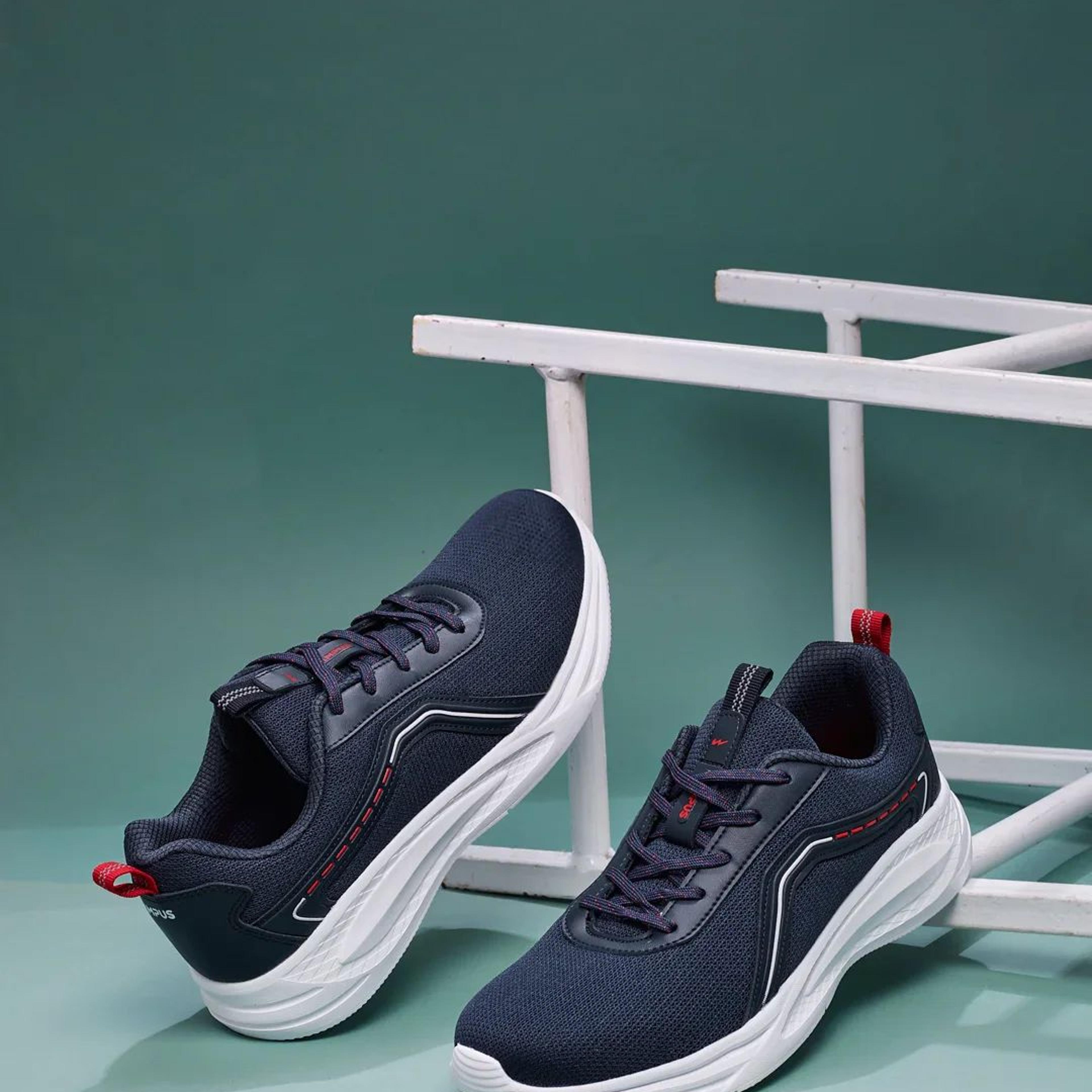 TACT Navy Men's Running Shoes