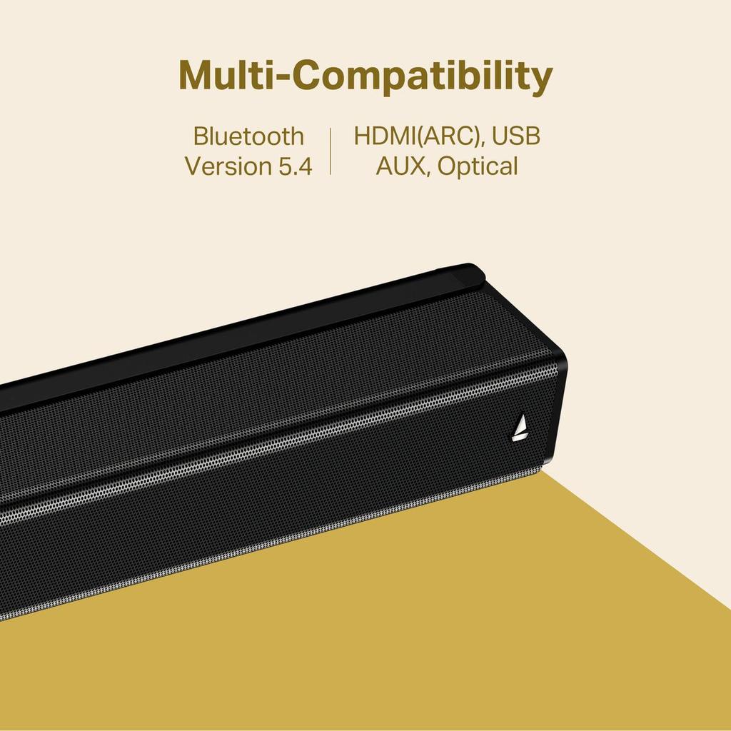boAt Aavante 2.1 3050D | 2.1 Channel Soundbar with Dolby Audio, Wireless Subwoofer & 300W RMS Sound