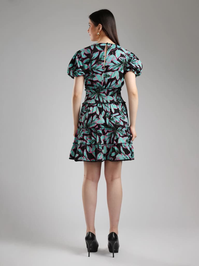 Ceren Midi Dress- Printed — photo 4
