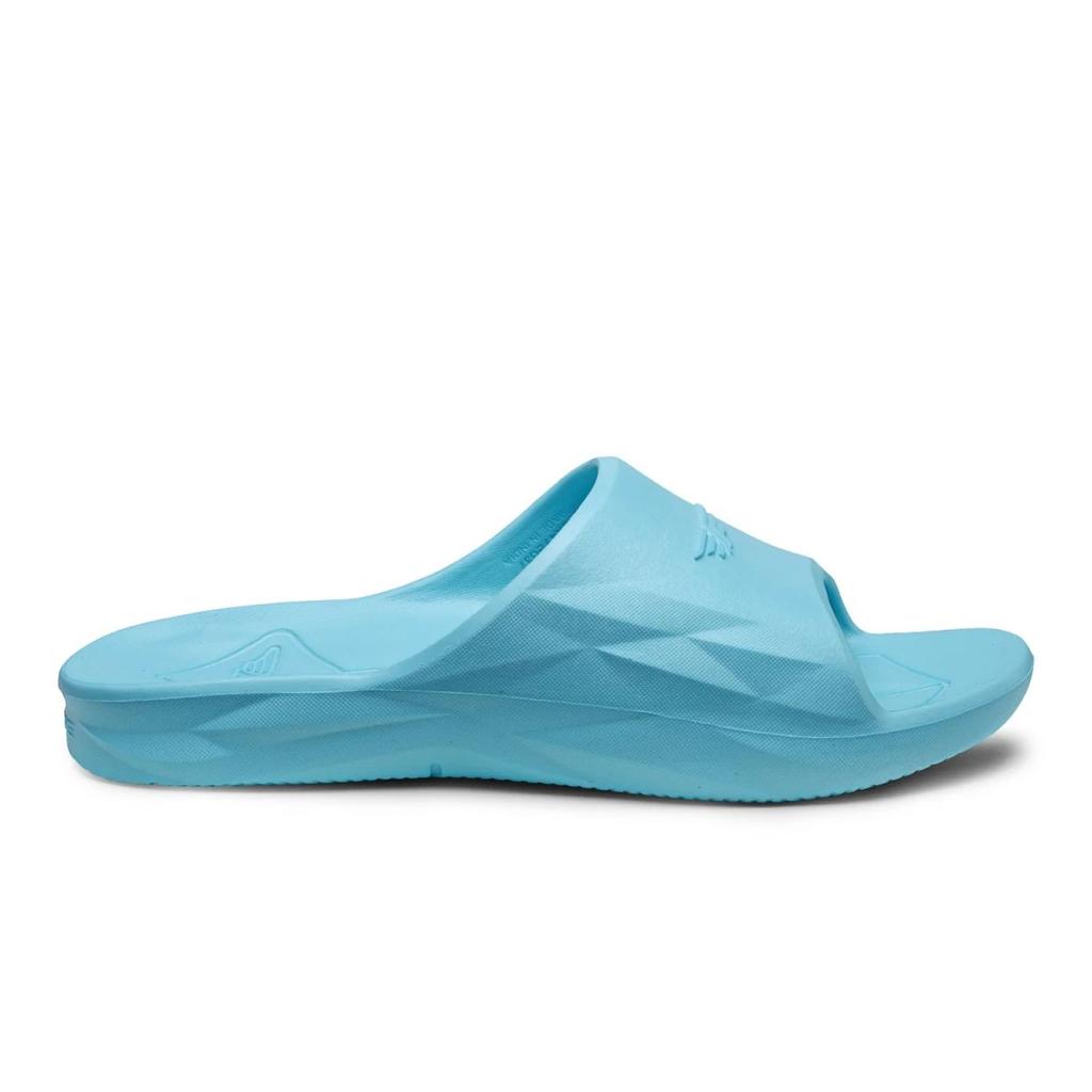 Womens Sliders in Sky Blue | Casual Pool Sliders — photo 2