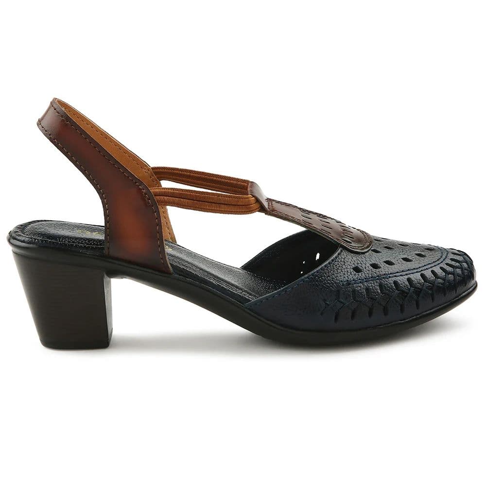 Healers Navy Blue Sandal For Women TLO-41 By Liberty — photo 2