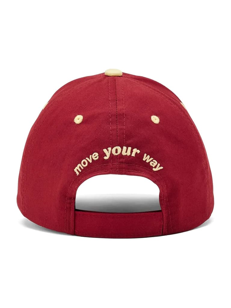 Brushed Cotton Twill Red Unisex Cap — photo 3