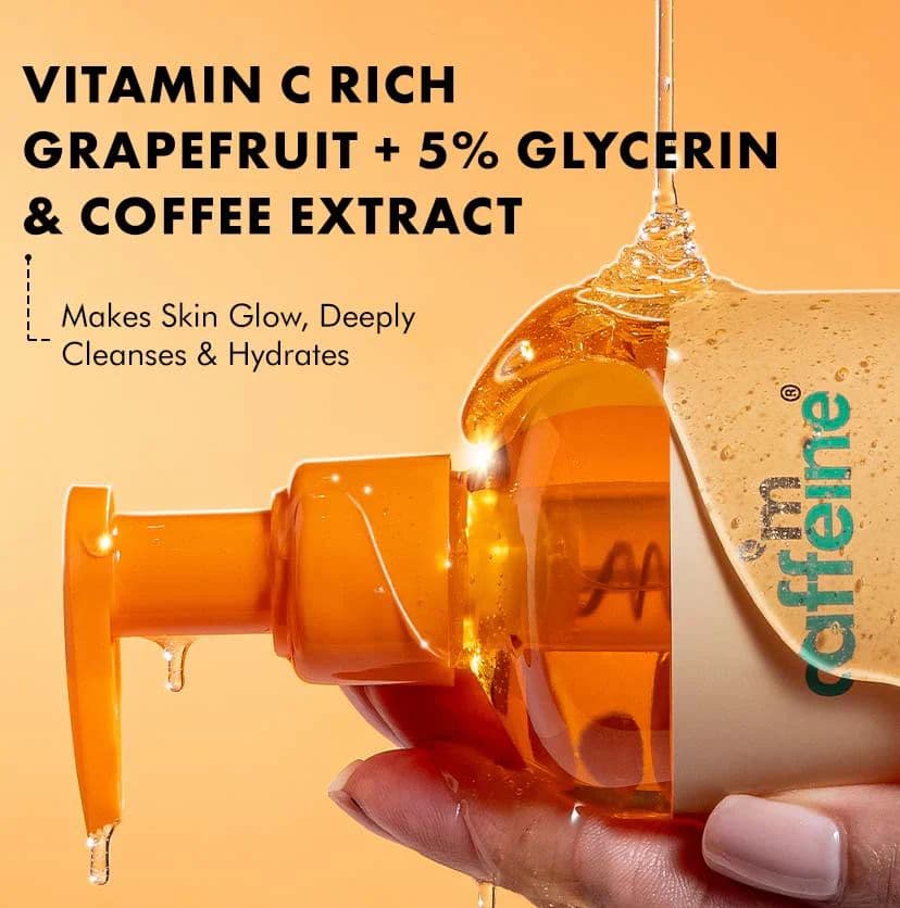 Glow Boost Vitamin C Rich Grapefruit Body Wash - 300 ml