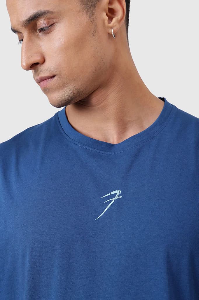 Brisk Capsleeves T-shirt Teal — photo 4
