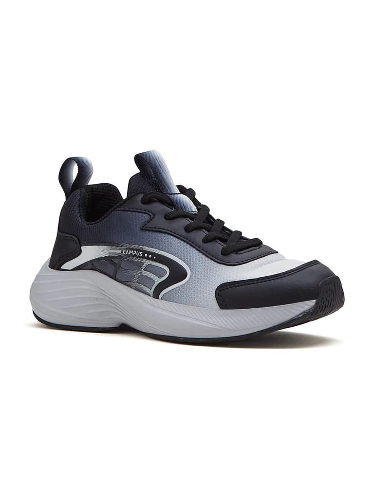 LUNAR Black Kids Running Shoes — Black / 2