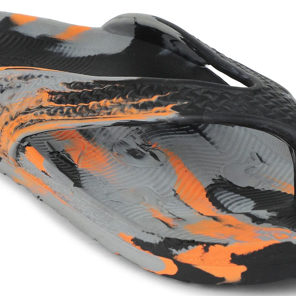 A-HA Black Casual Slipper For Men HAPPYFEET1 By Liberty — photo 5