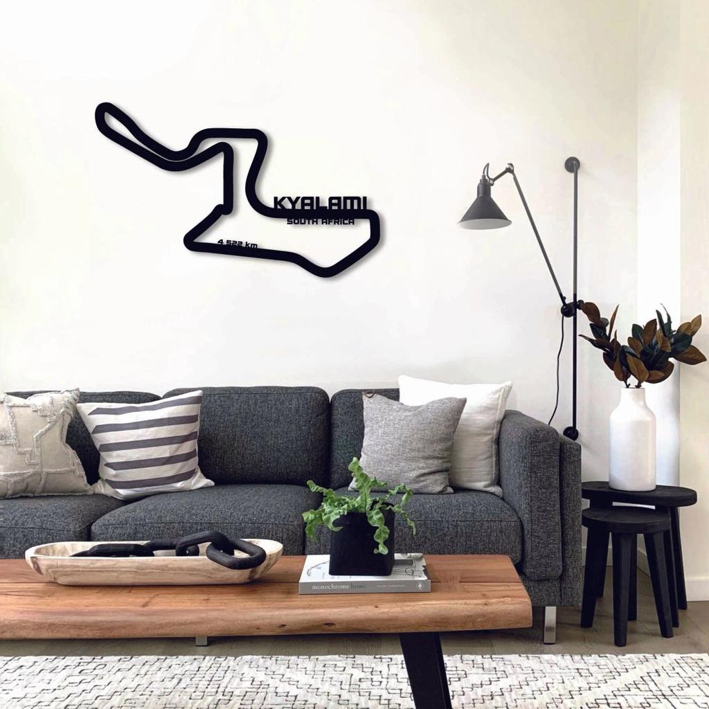 KYALAMI GRAND PRIX CIRCUIT METAL WALL ART — photo 3
