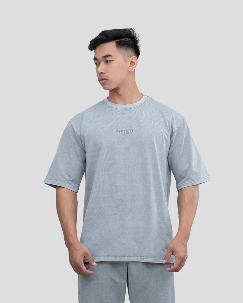 Acid Wash Oversize T-Shirt — photo 7
