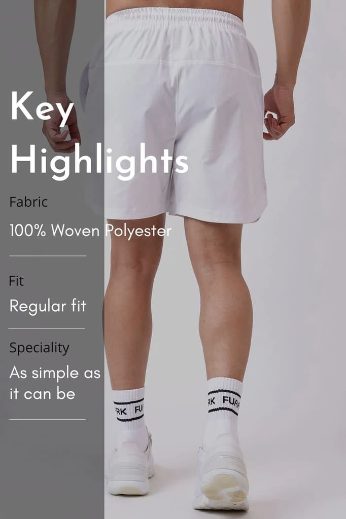 Edge Shorts White — photo 6