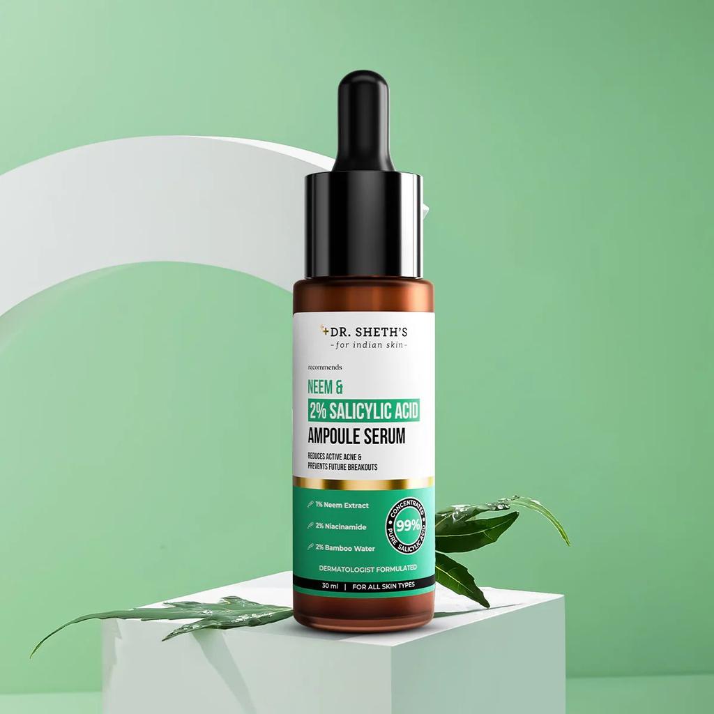 Neem & 2% Salicylic Acid Ampoule Serum - 30ml