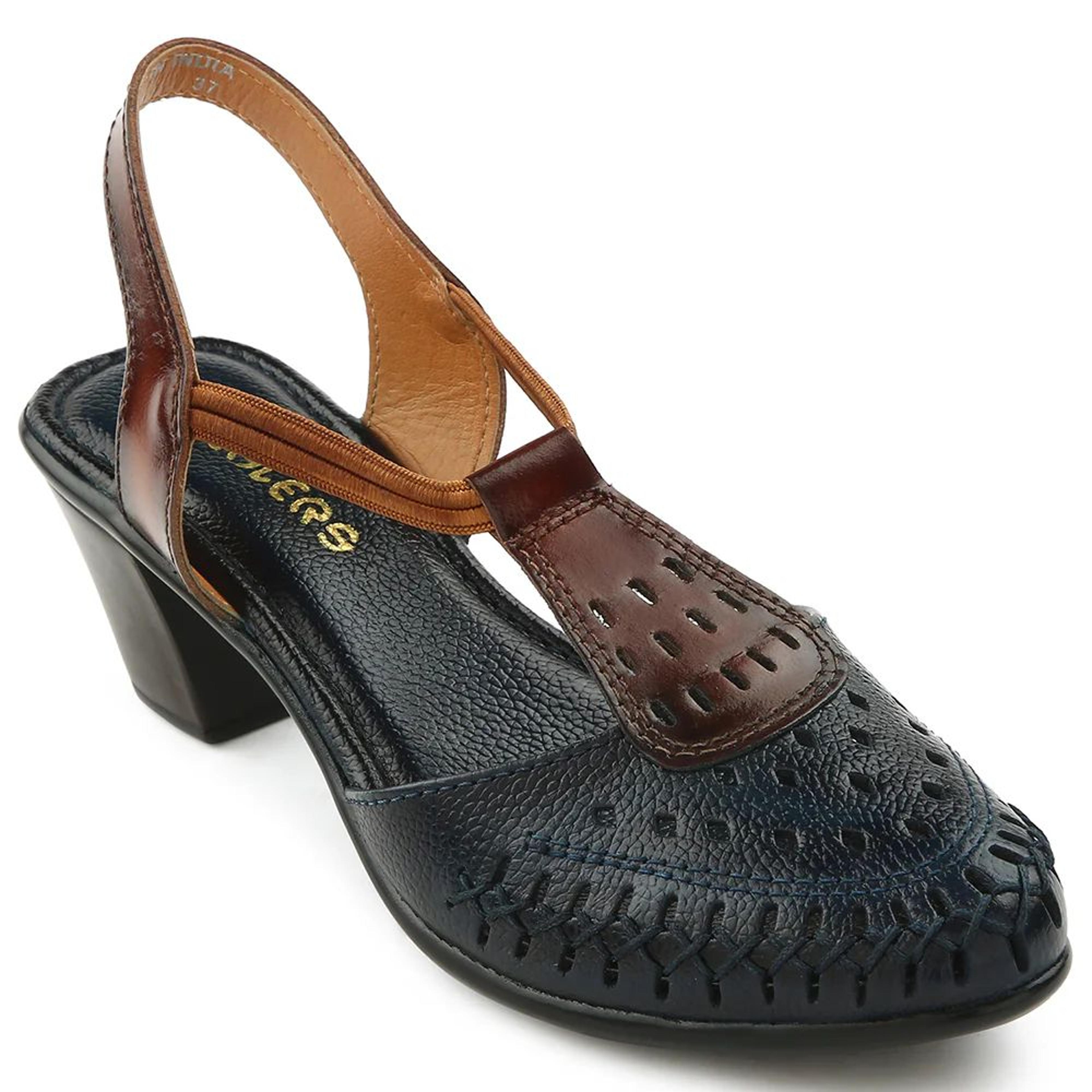 Healers Navy Blue Sandal For Women TLO-41 By Liberty