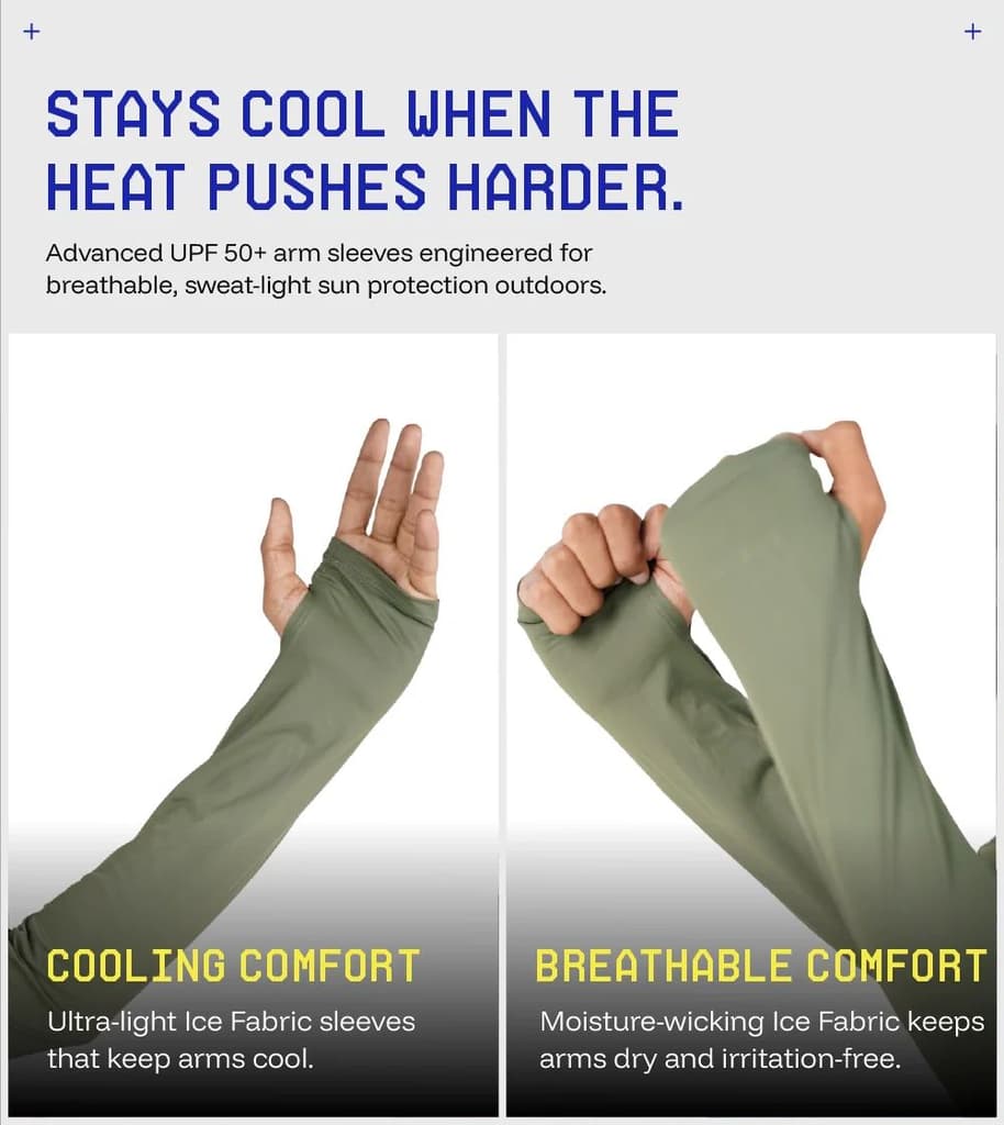 Breathable and relaxed fit sunscreen Arm sleeves 2 — photo 5