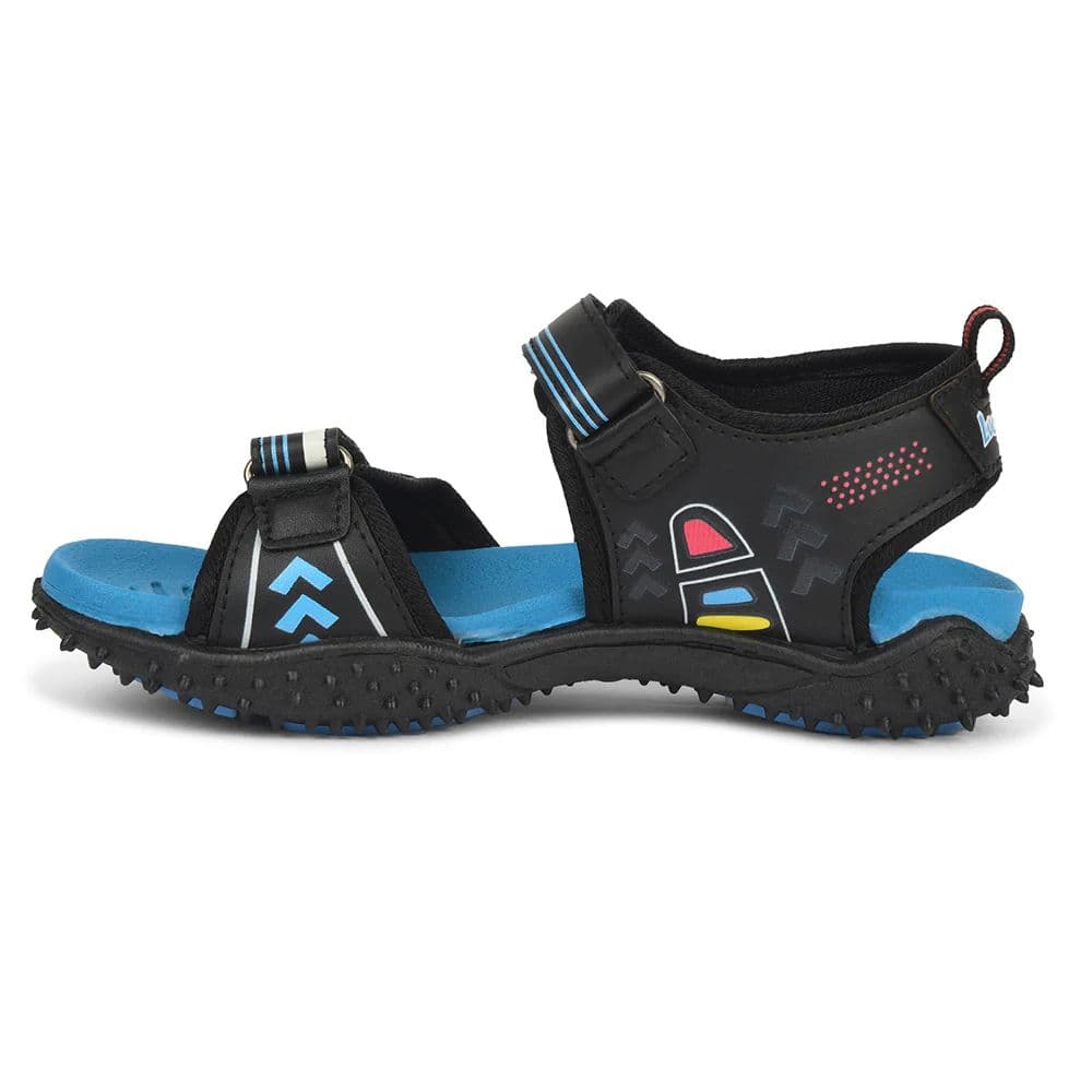 Lucy & Luke Black Casual Sandal For Kids ASPIRE-50 By Liberty — photo 3