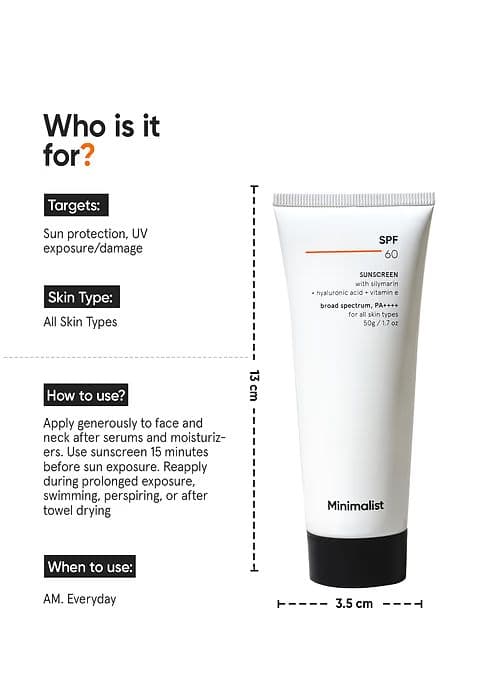 SPF 60 Sunscreen