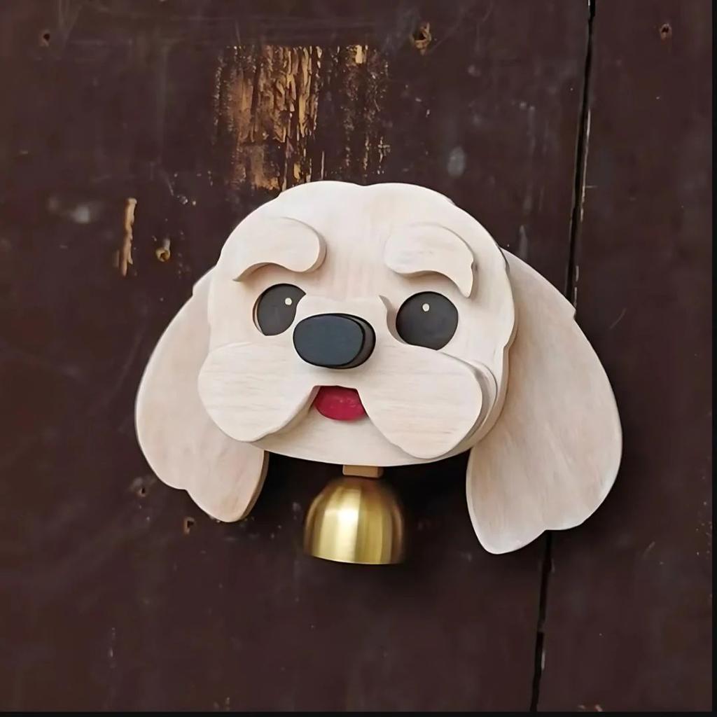 Dog Shape Door Bell Chime – Press Ringer for Home Décor — photo 4