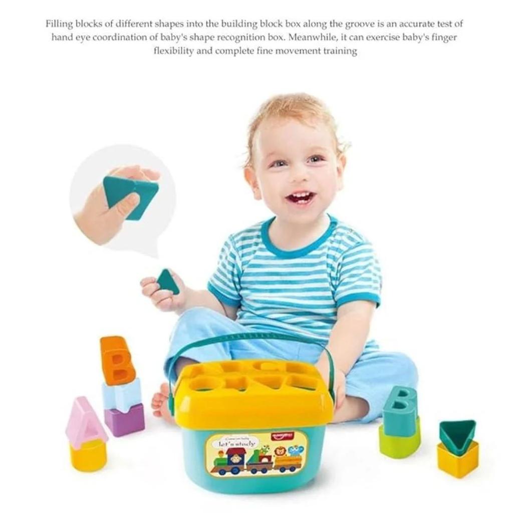 Baby First Blocks – Shape n Alphabet Sorter Toy for Kids 6 Months+ — photo 5