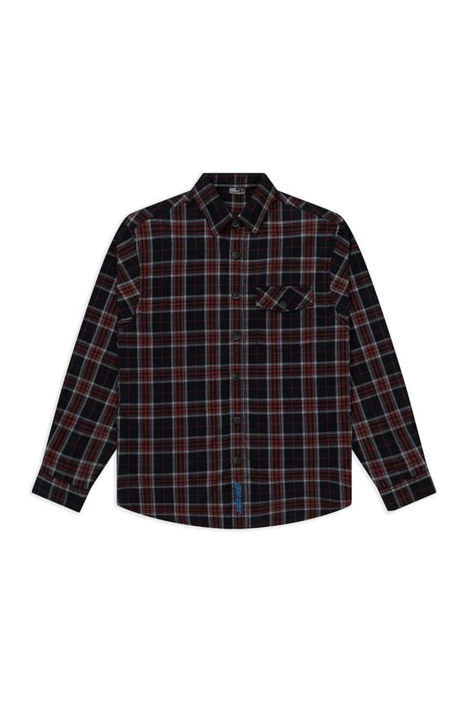 Check Corduroy Shirt 011 // regular fit