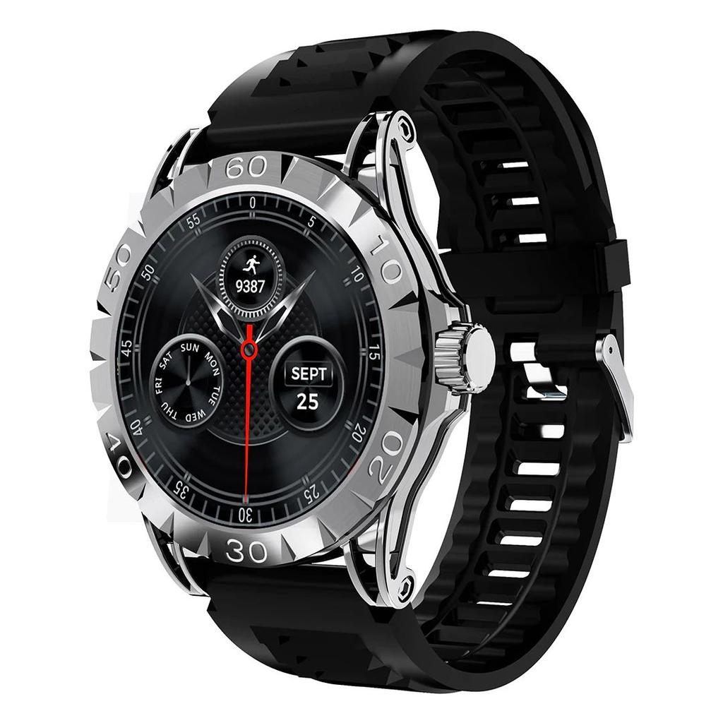 boAt Enigma Orion | Smartwatch with 1.39" HD Display, AI Voice Assistant, HR, SpO2 & Stress Monitoring, Sleep Monitor — Active Black