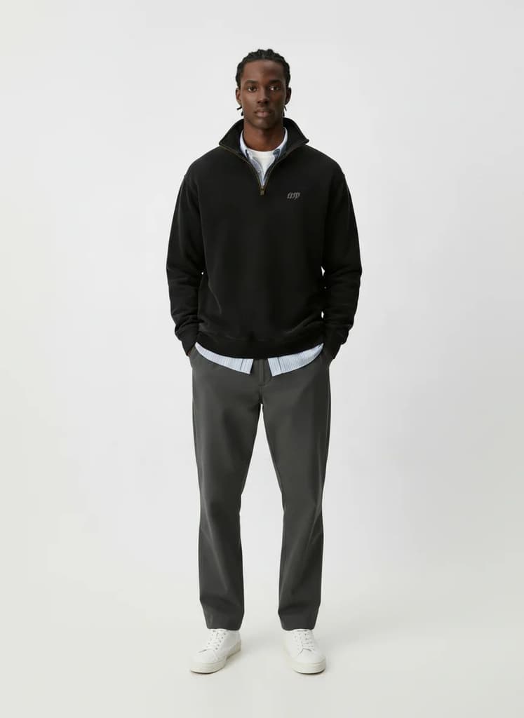 Old Money Sweatshirt // Black — photo 2