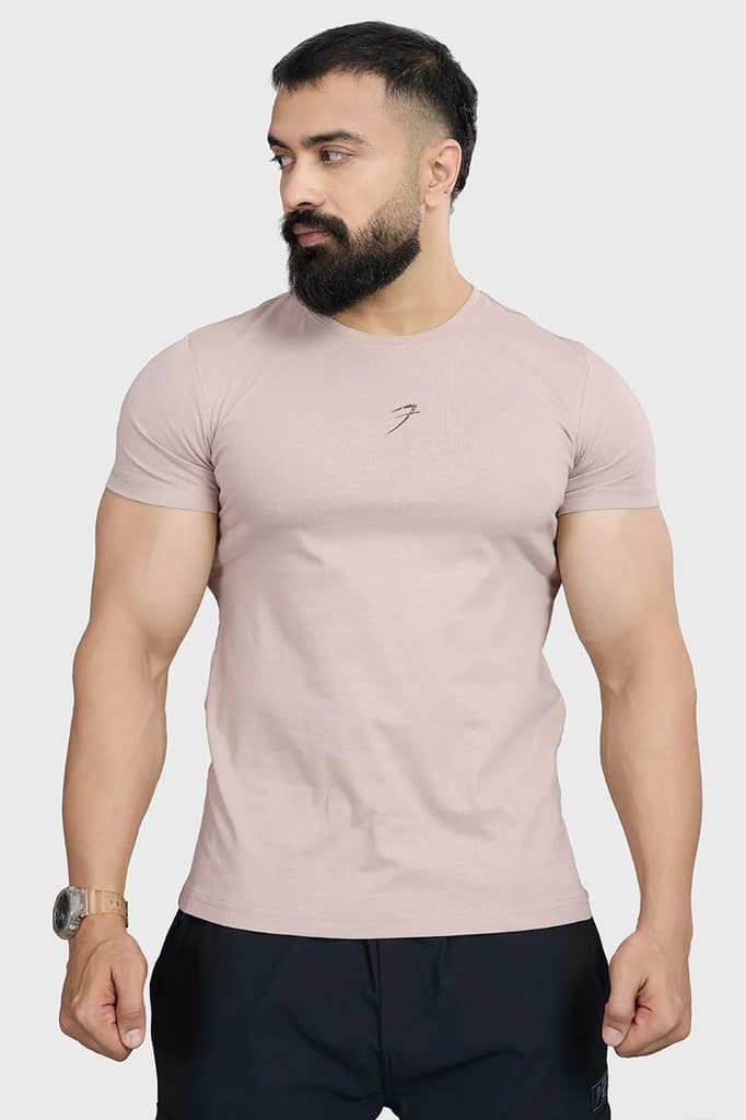 Brisk T-shirt Beige — S